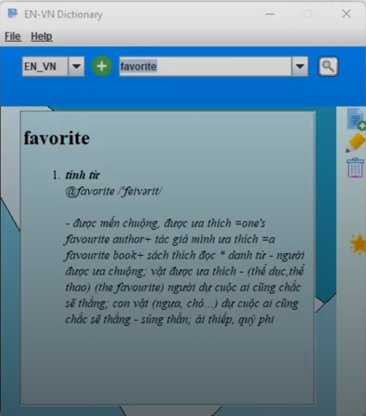 EN-VN Dictionary